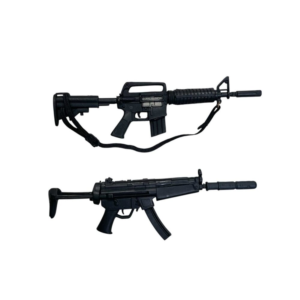 1/6 21st Century Toys Ultimate Soldier Submachine Guns For 12” GI Joe